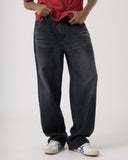 Wide Leg Denim (Shadow Black)