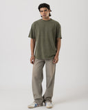 Wide Leg Denim (Faded Blue)