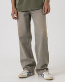 Wide Leg Denim (Faded Blue)