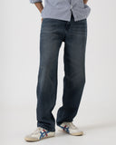 Straight Fit Jeans (Dark Blue)