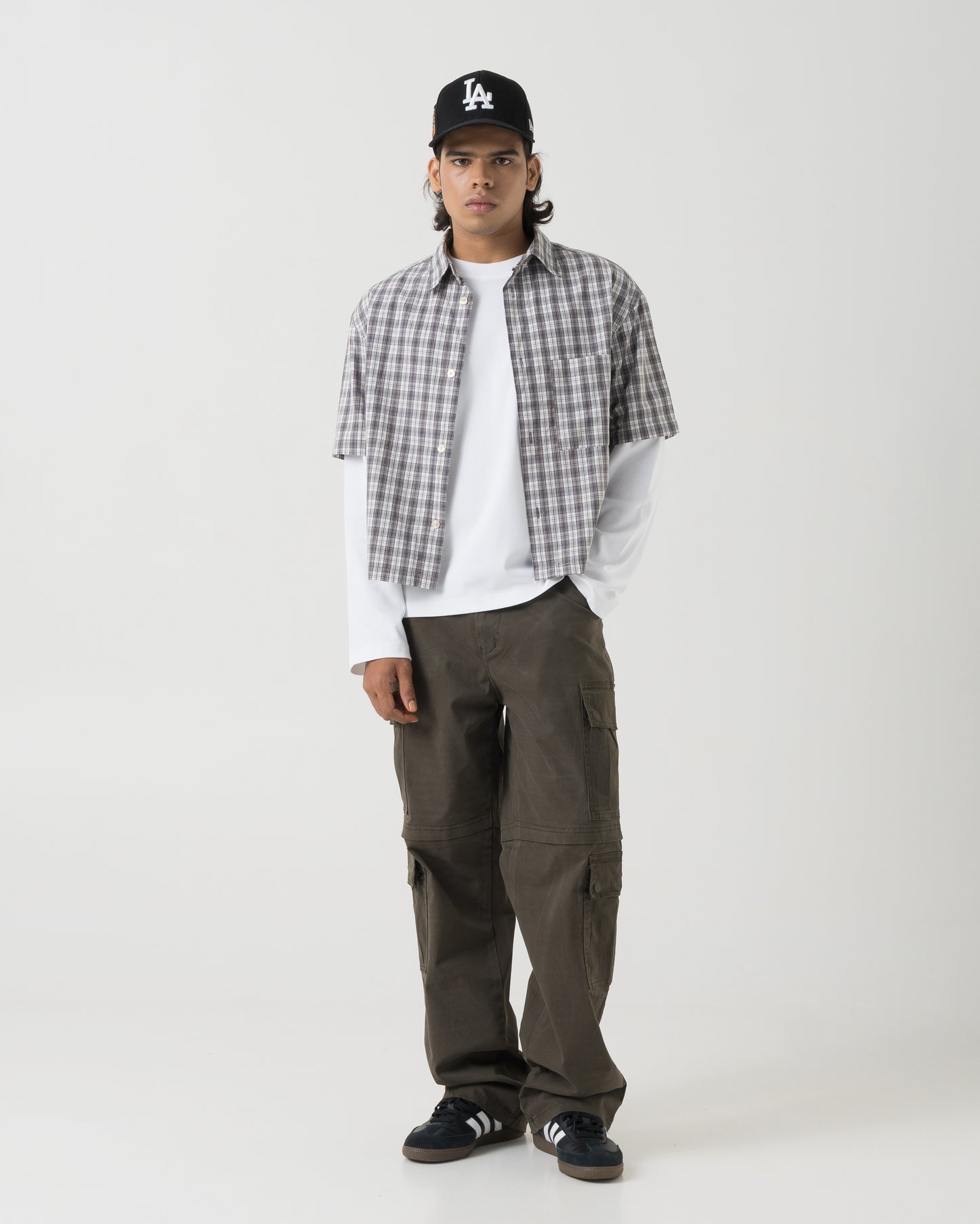 Cargo Trousers (Olive)
