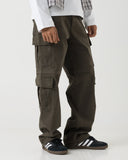 Cargo Trousers (Olive)