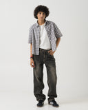 Straight Fit Jeans (Faded Black)