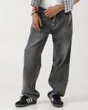 Straight Fit Jeans (Dark Grey)