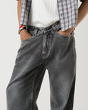 Straight Fit Jeans (Dark Grey)