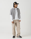 Cargo Trousers (Beige)