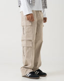 Cargo Trousers (Beige)