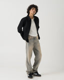 Straight Fit Jeans (Steel Blue)