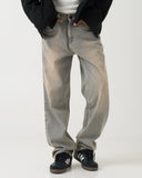 Straight Fit Jeans (Steel Blue)