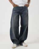 Barrel Fit Denim (Carbon Blue)