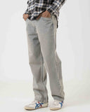 Straight Fit Jeans (Haze Blue)