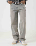 Straight Fit Jeans (Haze Blue)