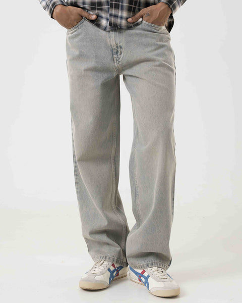 Straight Fit Jeans (Haze Blue)