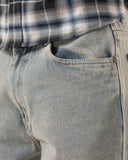 Straight Fit Jeans (Haze Blue)
