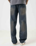 Straight Fit Jeans (Vintage Blue)