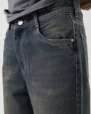 Straight Fit Jeans (Vintage Blue)