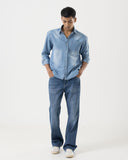 Vintage Bootcut Denim (Mid Line Blue)