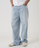 Baggy Fit Denim (Mute Blue)