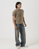 Wide Leg Denim (Ash Blue)
