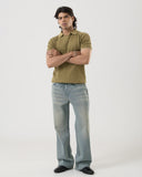 Vintage Bootcut Denim (Mist Blue)