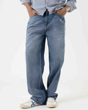 Wide Leg Denim (Coastal Blue)