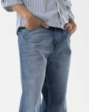 Wide Leg Denim (Coastal Blue)