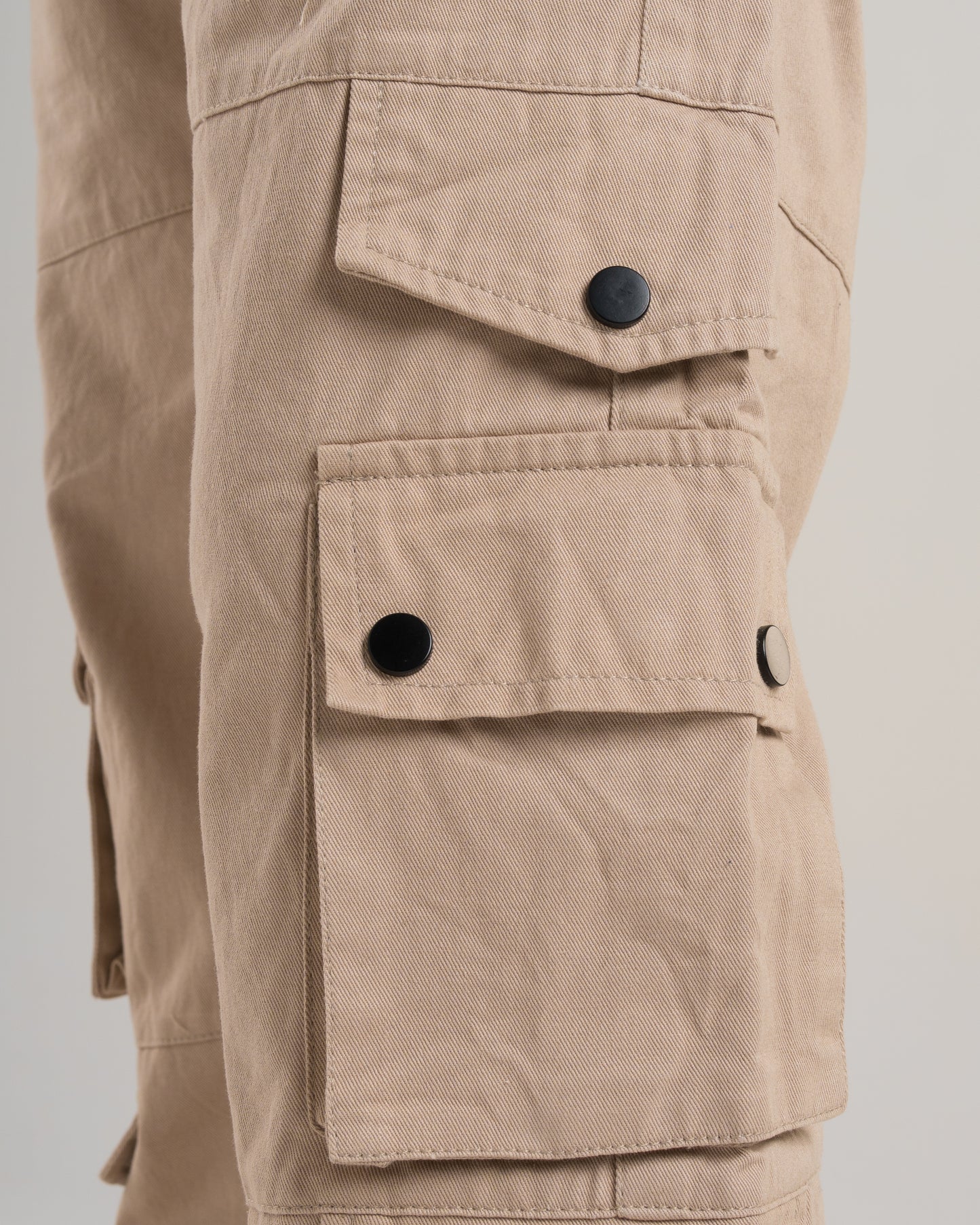 Beige Cargo Pants