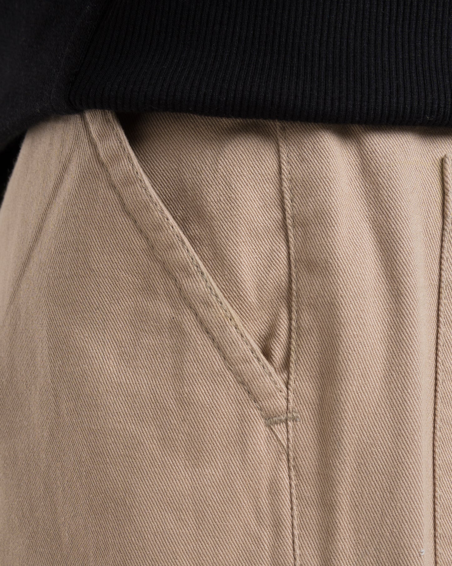 Beige Cargo Pants