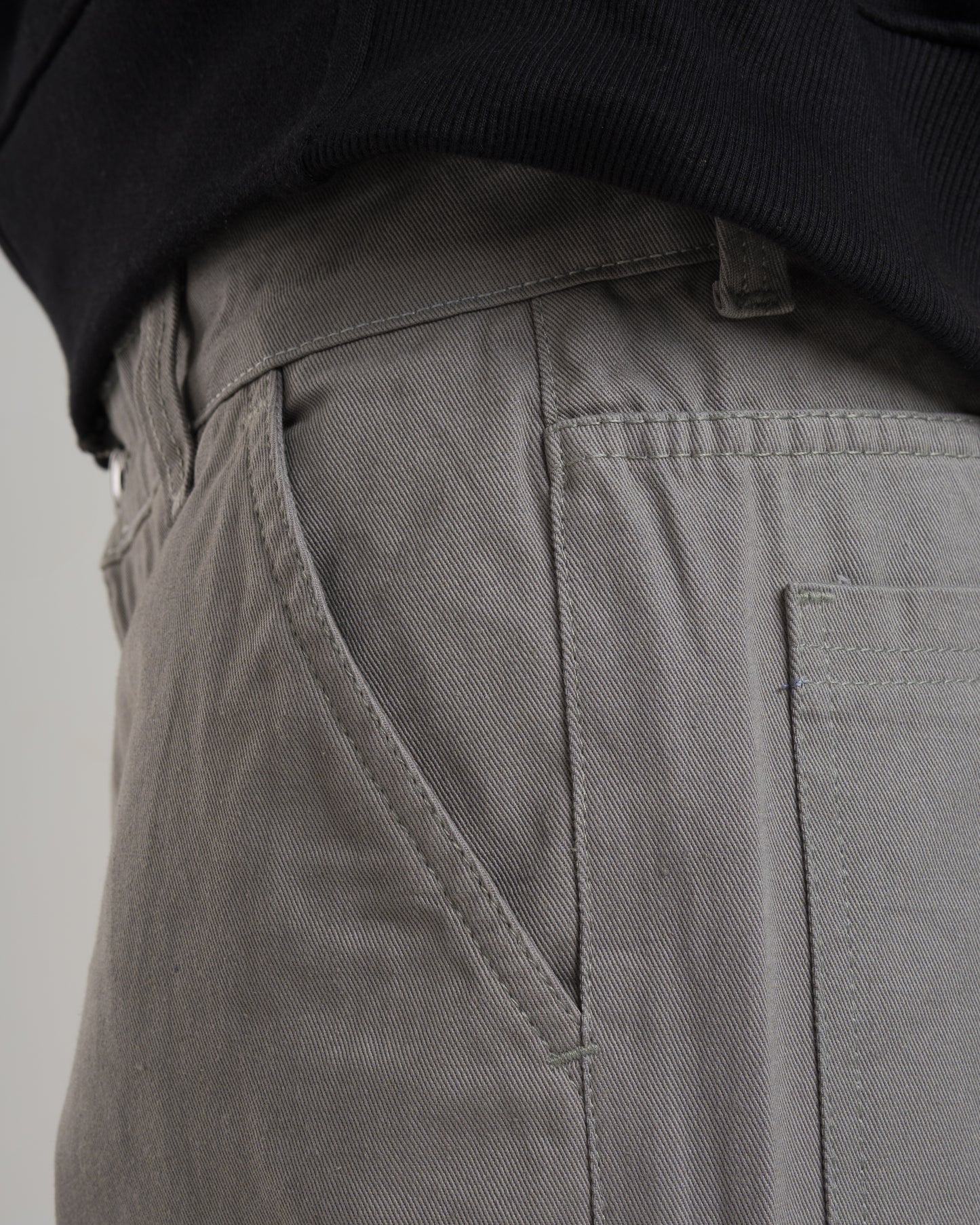 Grey Cargo Pants