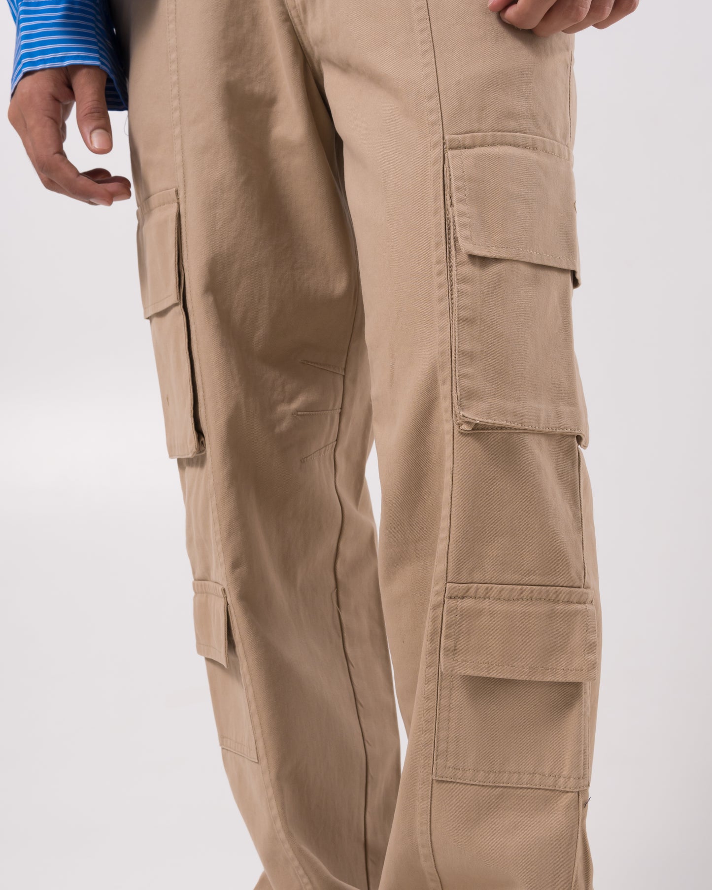 Voyager Cargo Pants (Beige)