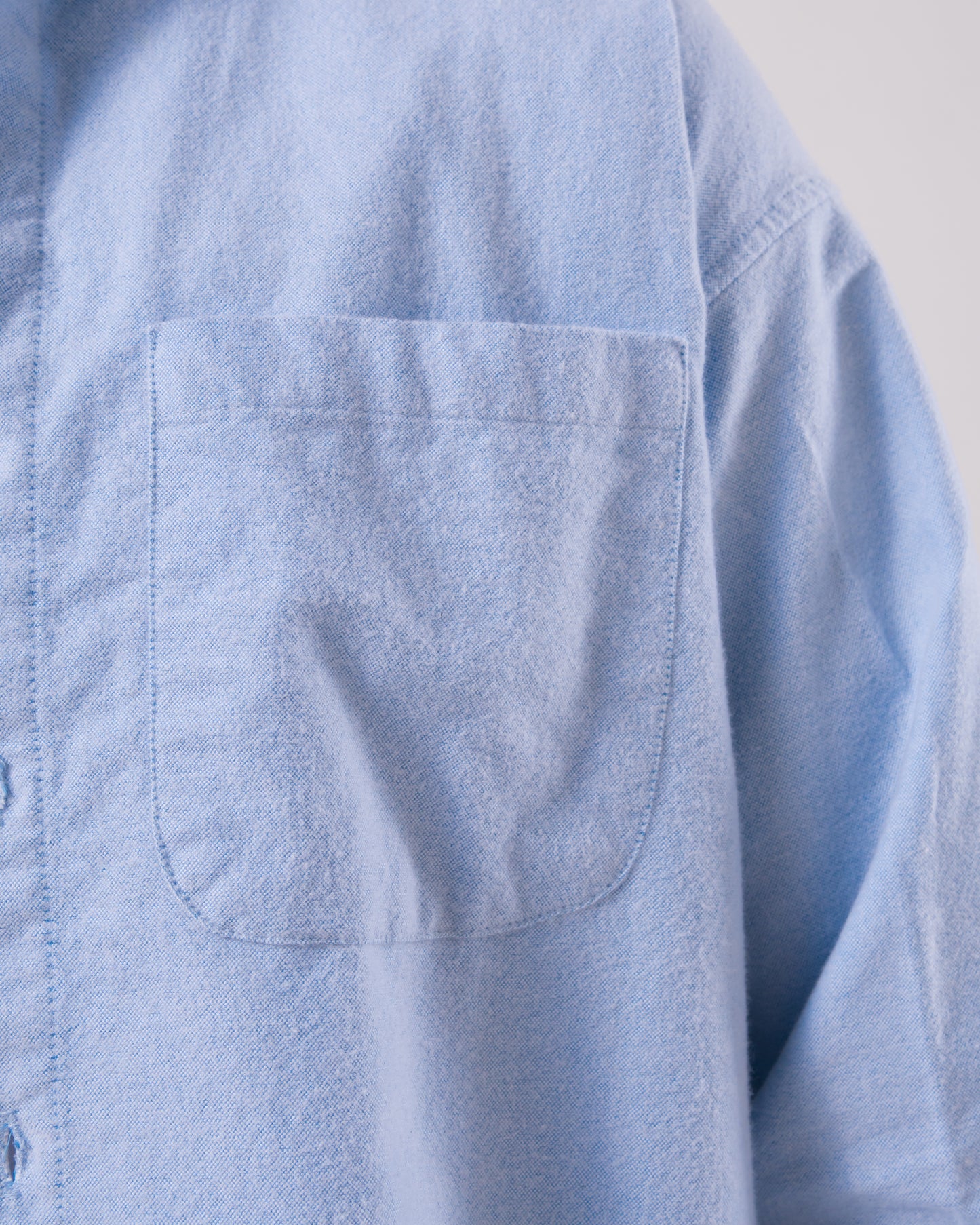 Brushed Oxford Shirt (Blue)