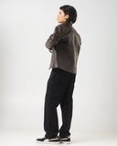 Croc Blouson (Mocha)