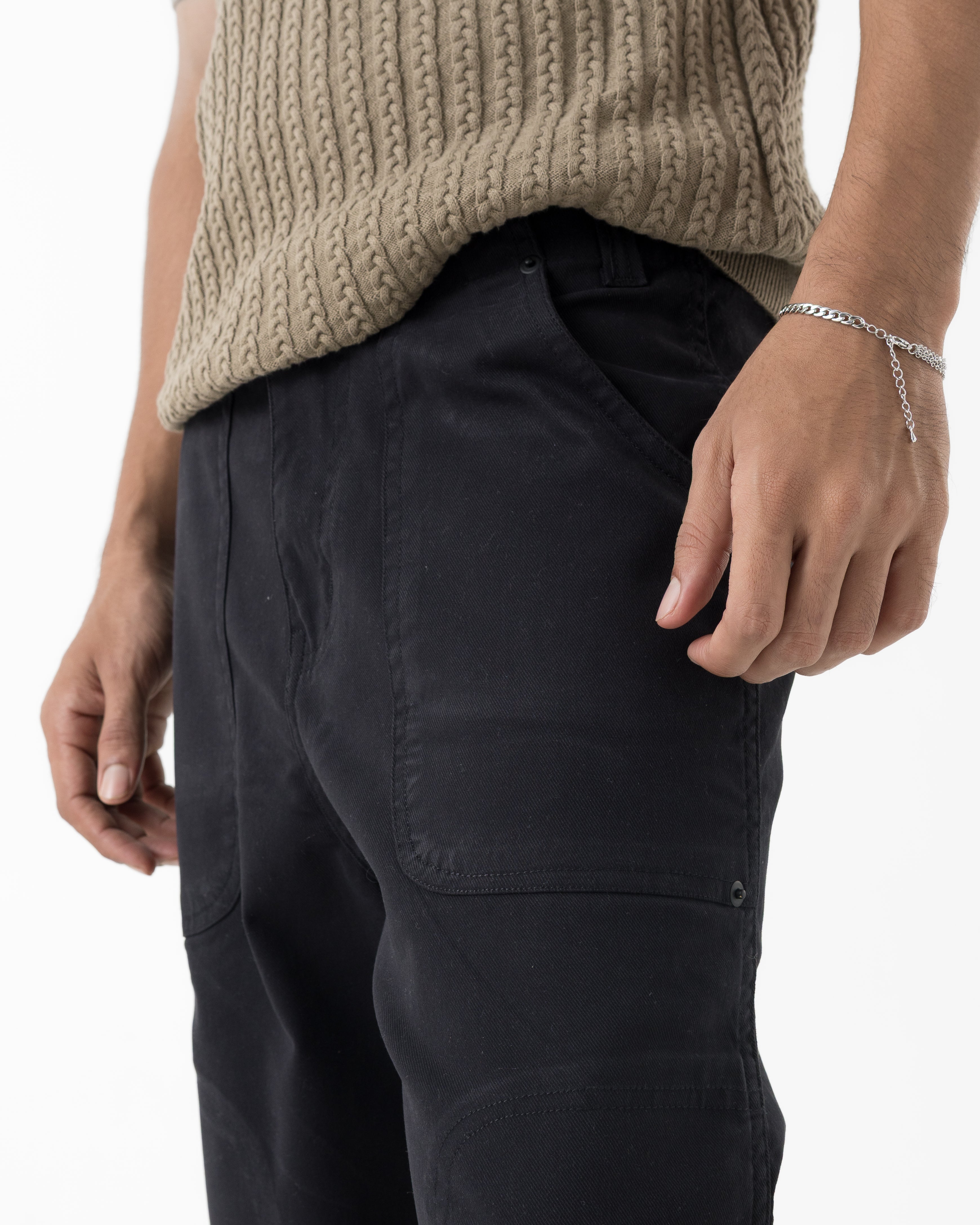 Fatigue Pants (Black) – untld.in