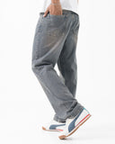 Straight Fit Jeans (Dust Blue)