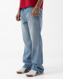 Straight Fit Jeans (Light Blue)