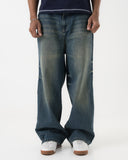 Baggy Fit Denim (Sun-faded Blue)