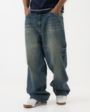 Baggy Fit Denim (Sun-faded Blue)