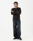 Baggy Fit Denim (Dark Blue)
