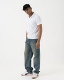 Straight Fit Jeans (Sun-faded Blue)