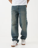 Straight Fit Jeans (Sun-faded Blue)