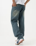 Straight Fit Jeans (Sun-faded Blue)