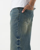 Straight Fit Jeans (Sun-faded Blue)