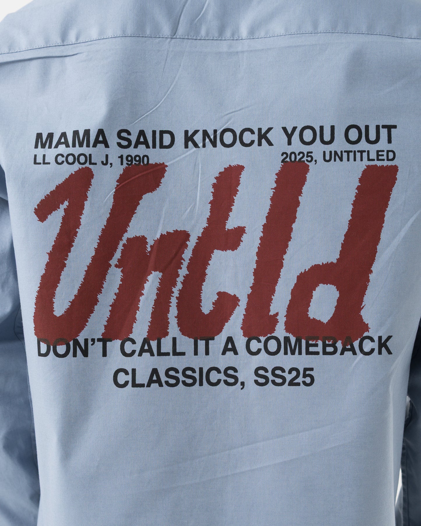 Knock Out Shirt (Blue)