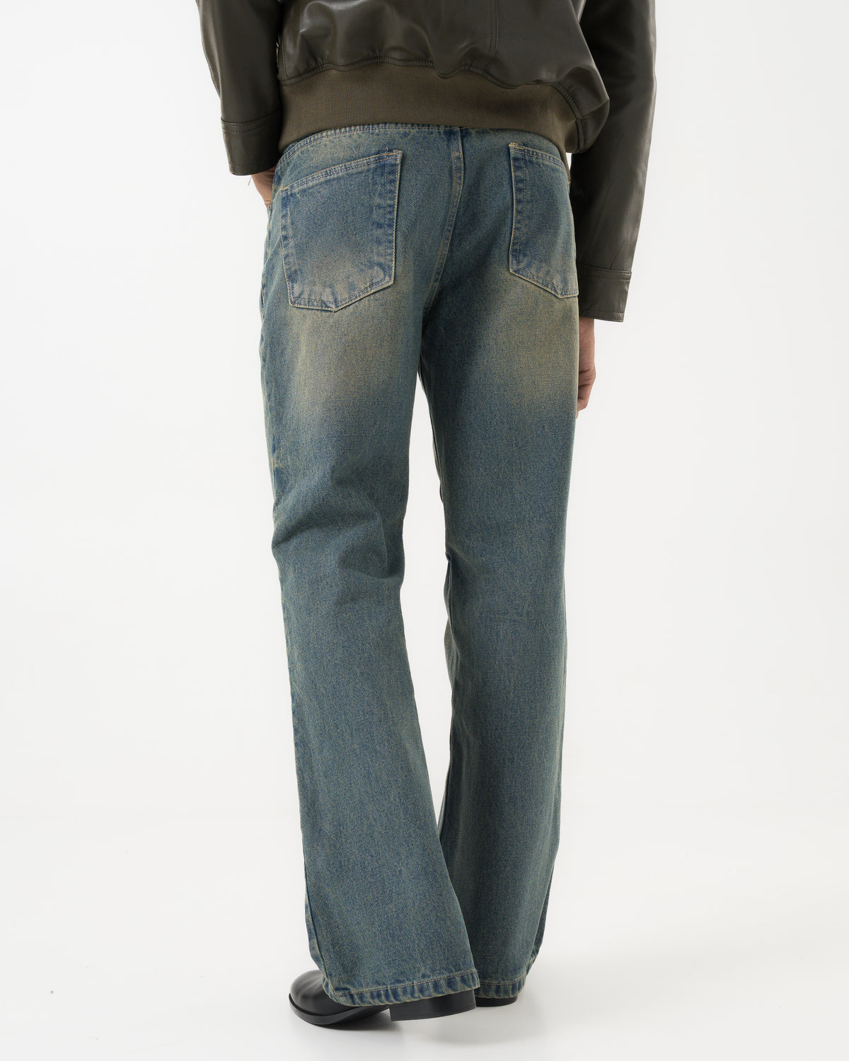 Vintage Bootcut Denim (Sun-faded Blue) - Image 6