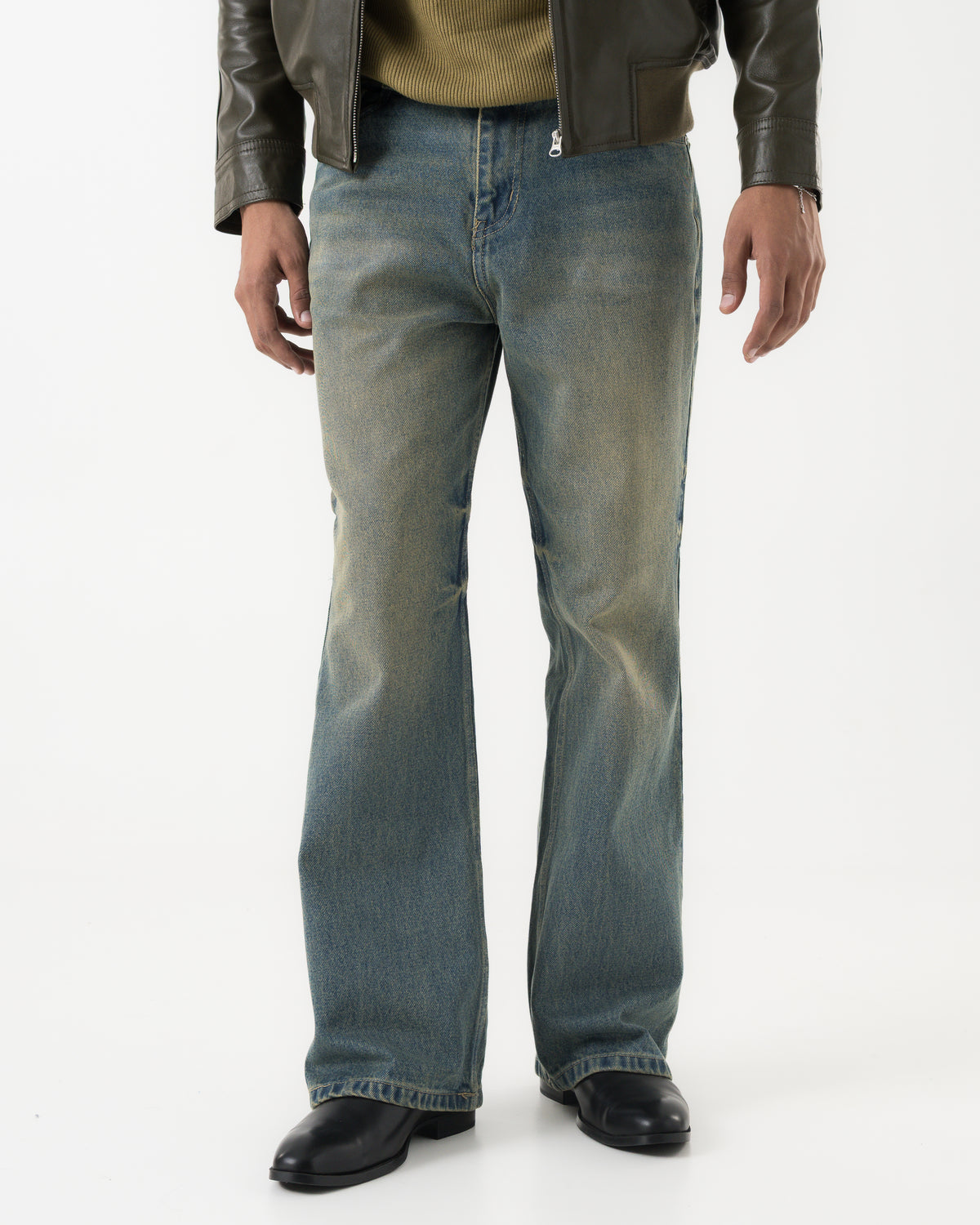 Vintage Bootcut Denim (Sun-faded Blue) - Image 7