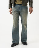 Vintage Bootcut Denim (Sun-faded Blue)