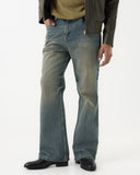 Vintage Bootcut Denim (Sun-faded Blue)
