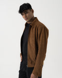 Suede Jacket (Brown)