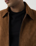 Suede Jacket (Brown)