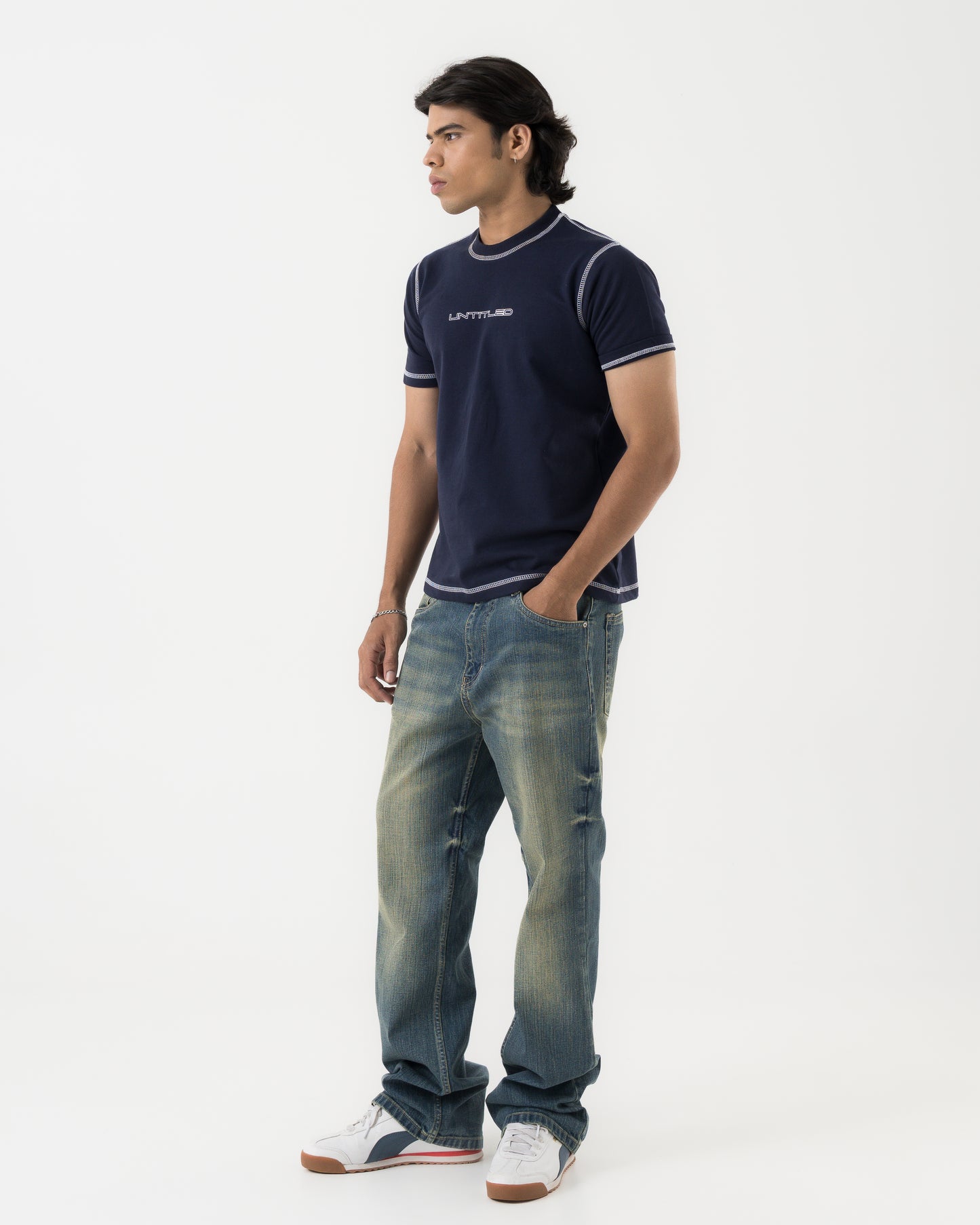 Wring Bootcut Denim (Tint Blue)